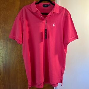 Men’s Pink Polo Shirt